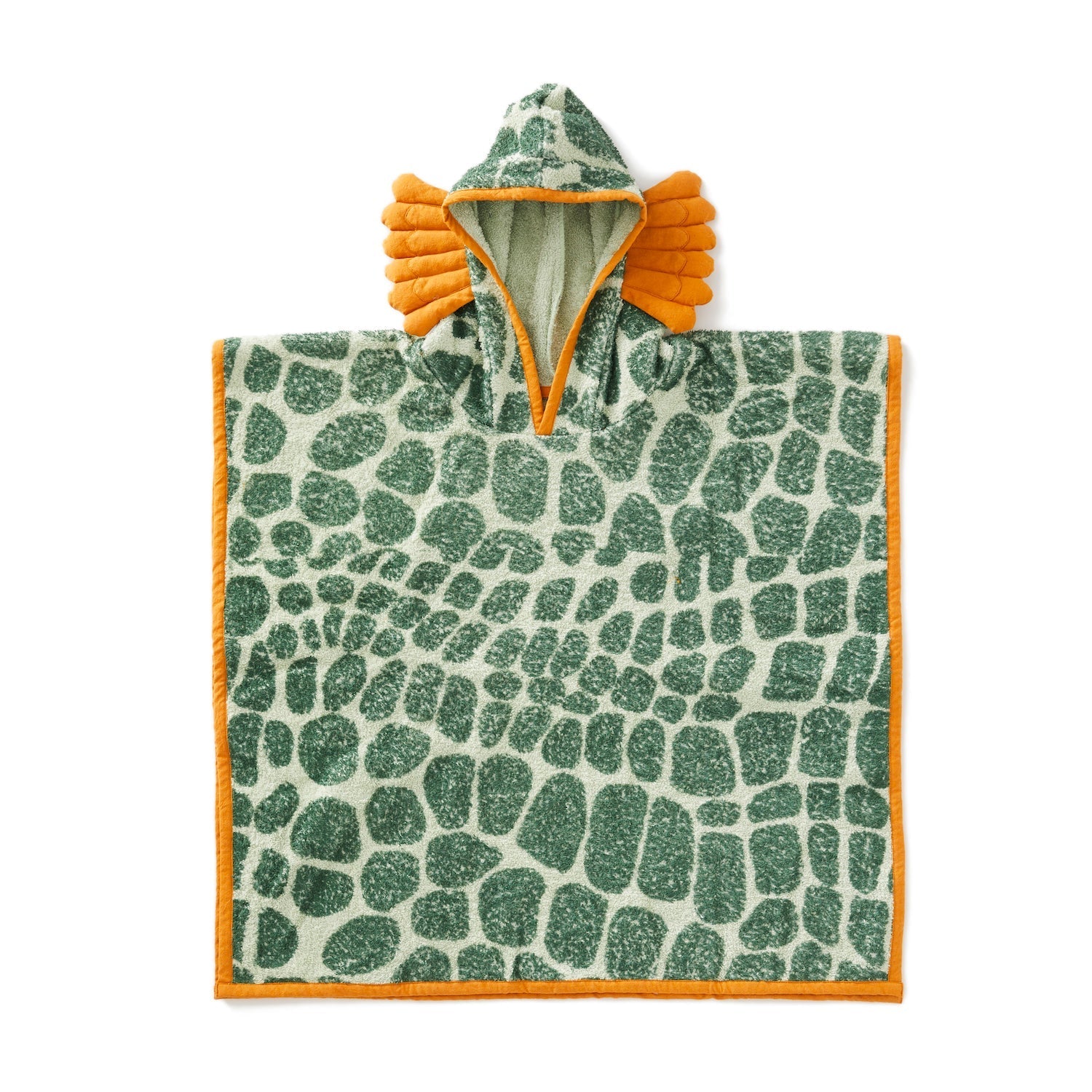 Kids Towel, with Orange Trim